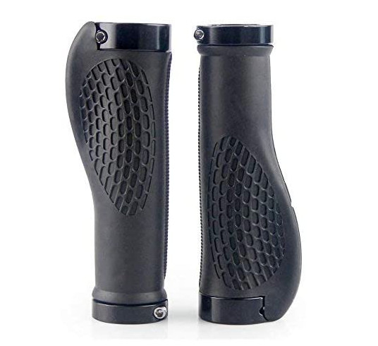Black Ergonomic Handlebar Grips Bicycle MTB Mountain Bike Hand Grip Anti-Slip