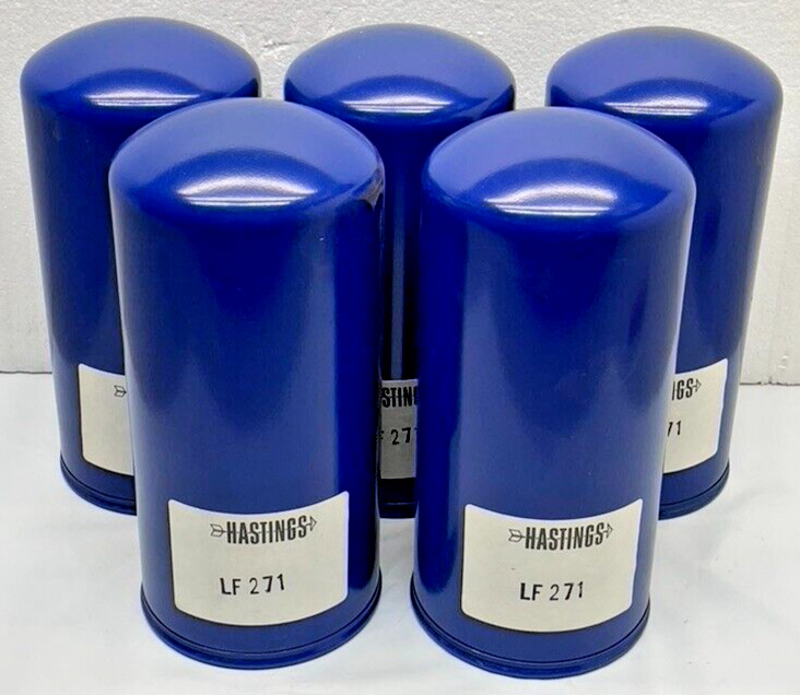 LF271 Hastings Transmission Oil Filter xref. P3613 for 89-91 Mack CH 11.0L - 5pk