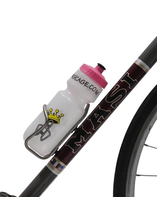 King Cage Titanium Bottle Cage + Water Bottle | eBay
