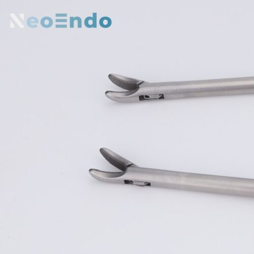Pinzas porta agujas laparoscópicas alta calidad uso médico tipo J&J 5x330 mm - Imagen 11 de 13