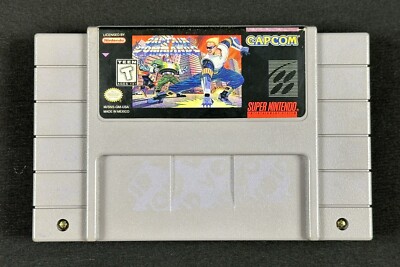 RARE Captain Commando (Super Nintendo SNES 1995) Authentic & Tested Game CAPCOM