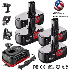 2Pack For Craftsman 19.2 Volt Battery C3 DieHard 130279005 11376 130279003 11375