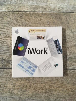 Apple iWork'08 Vollversion- Pages  08 Numbers  08 Keynote  08 in BOX iWork 08