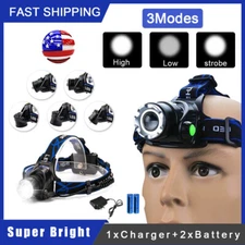 Super Bright LED Headlamp Head Light Torch Lamp Headlight For Hunting Fishing