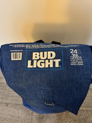 Bud Light Bier isolierter Kühlrucksack mit Kordelzug für 24 355 ml Dosen