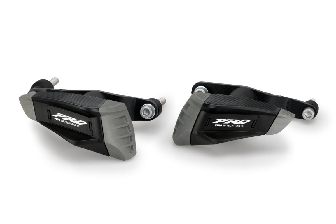 Puig Pro 2.0 Frame Sliders 2023-2024 Suzuki GSX-8S, Blue - P