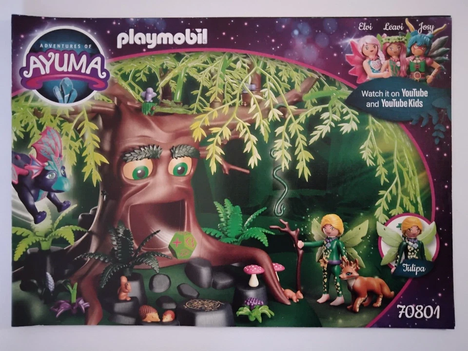 Playmobil Bauanleitung 70801 AYUMA Der Baum der Weisheit , A5 , 19 Seiten - Bild 1 von 1