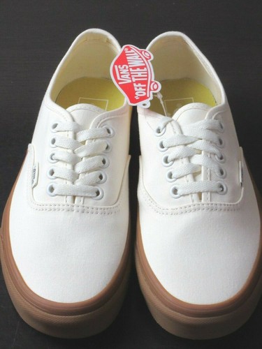 vans authentic white gum