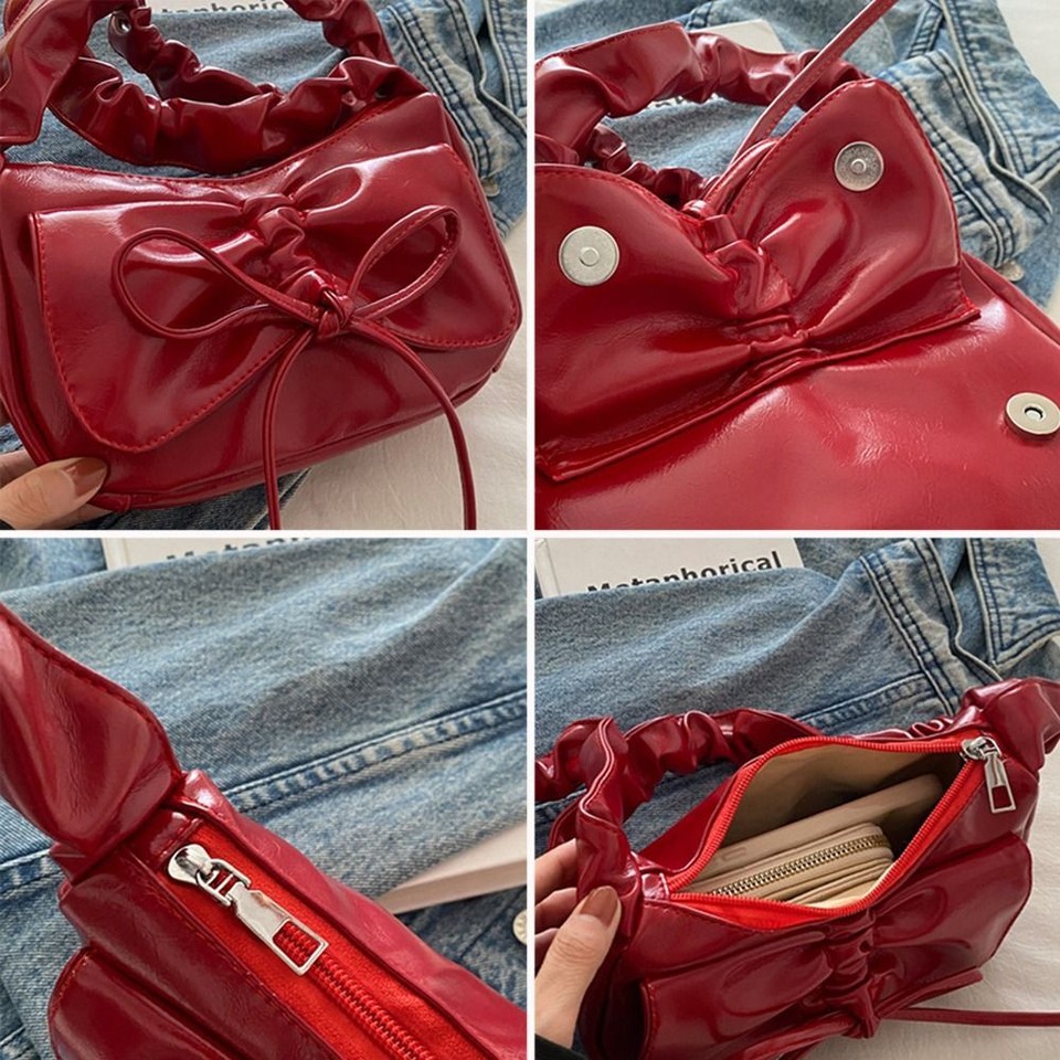 Large Capacity Shoulder Messenger Bags PU Leather Totes for Women Girls