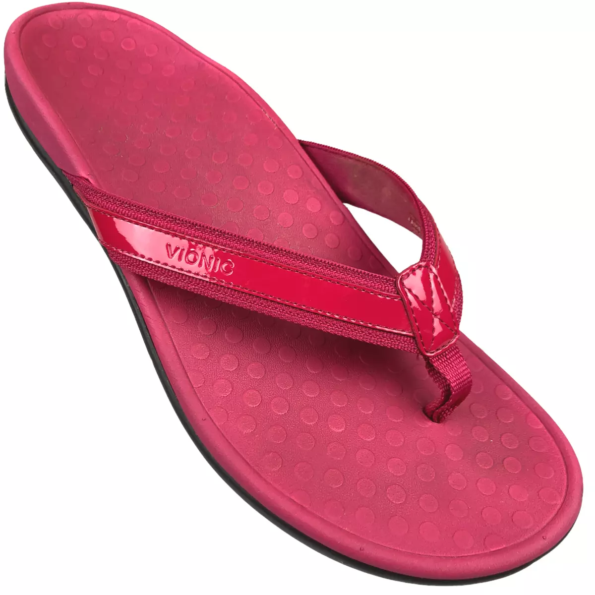 Vionic Flip Flops Tide II Orthaheel Sandals Women's Size 11 Pink TVW1002