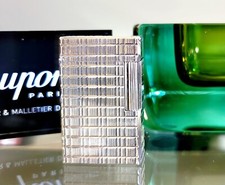 Genuine S.T. Dupont Line 1 Lighter in Silver