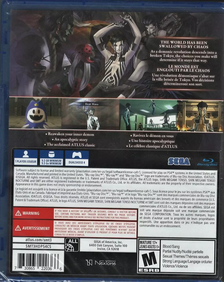 Shin megami cheap tensei ps3