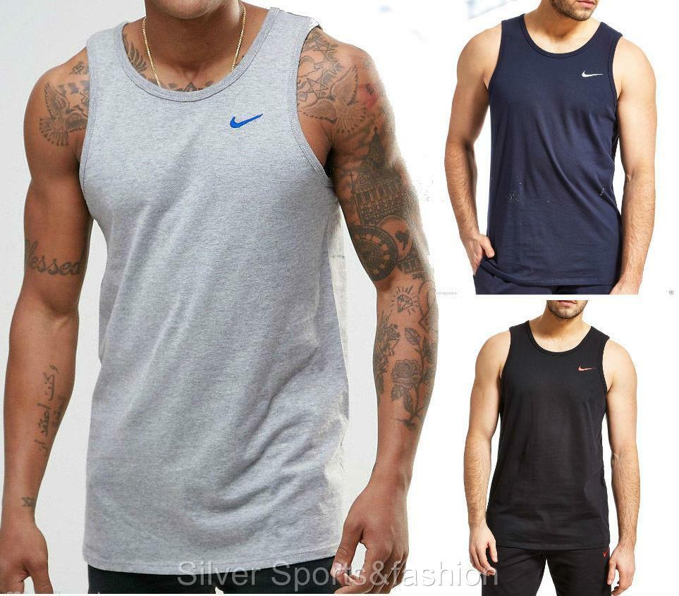 nike men's cotton tank tops