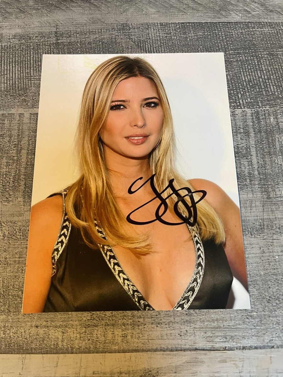 Ivanka Trump Signed 5x7 Photo With COA | eBay