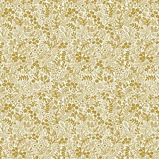 RIFLE PAPER Co Basics Tapestry Lace Gold Metallic Fabric Rifle Paper Basic Fabri