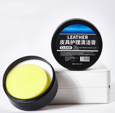 Crema y pasta limpiadora Leader Cleaning and Care para el cuidado del cuero, automotriz