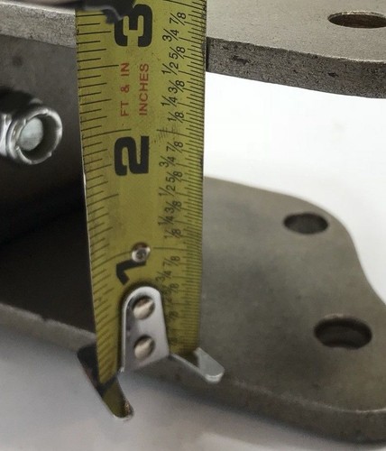 Universal New Motor Mounts for Early HEMI Mopar, Kit w/ Rubber Cushions Brackets - Picture 6 of 6