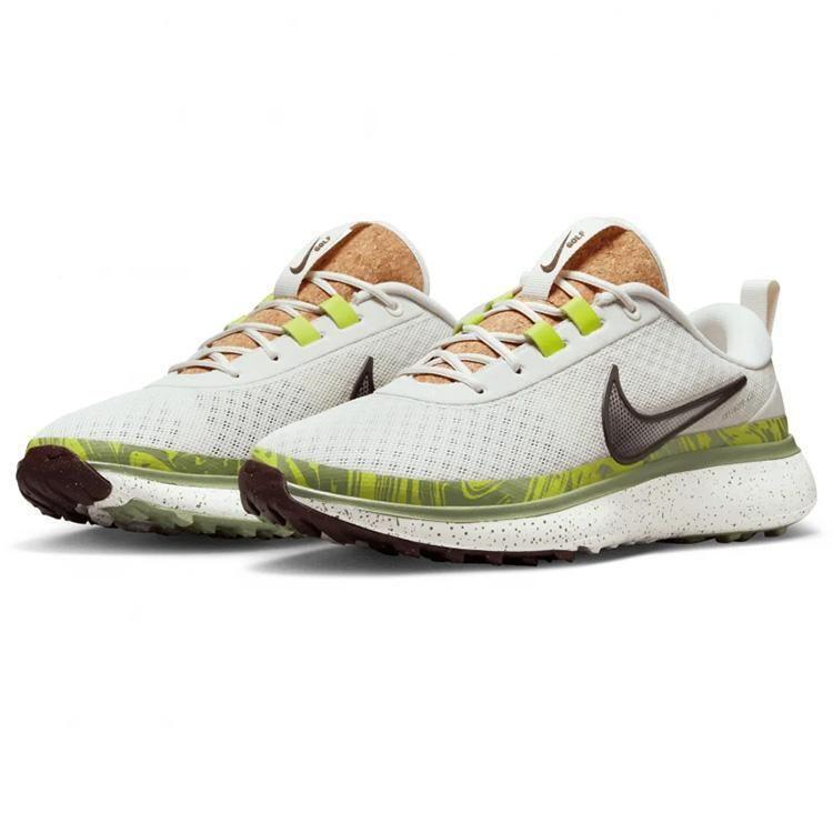 Zapatos de golf Nike Infinity Ace color fantasma/verde aceite/FB9610-023 talla 6,5/8