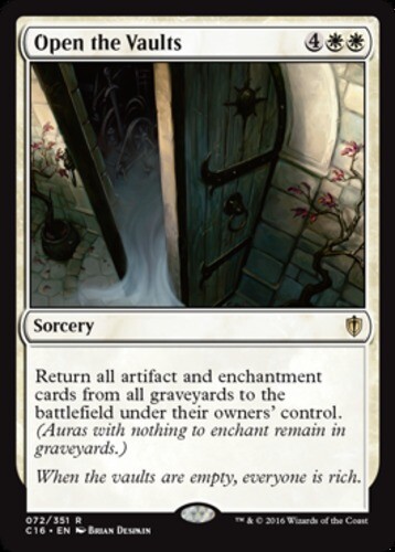 MTG - Open the Vaults - Commander 2016 - NM, English Magic FLAT RATE SHIP