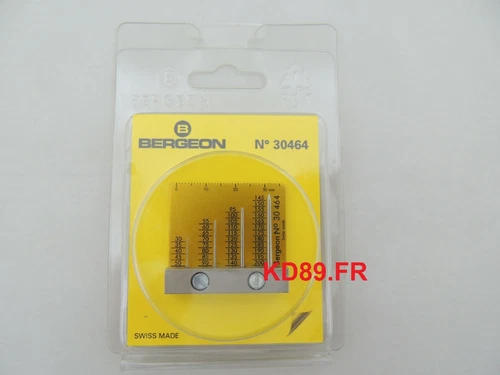 Bergeon 30464 Hand gauge for holes SWISS MADE