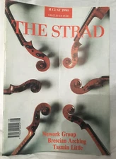 The Strad Magazine -  August 1990- Violin Strings - Brescian Arching