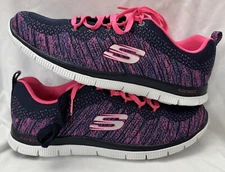 Skechers Womens Skech Knit 11877 Purple Running Shoes Sneakers Size 9