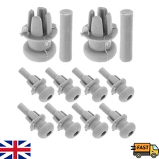 FIT VAUXHALL 2x Grey Parcel Shelf Clips Boot Hooks Cord String Strap Trim