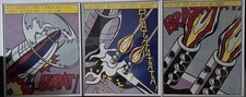 Roy Lichtenstein- "As l Opened Fire" Triptych