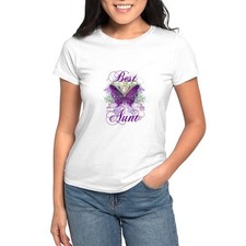 CafePress Best Aunt Women's T Shirt Women's T-Shirt 559270315