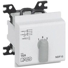 BACO 227705 NDF15 Cam Switch 16 A 2 x 30  Grey 1pc
