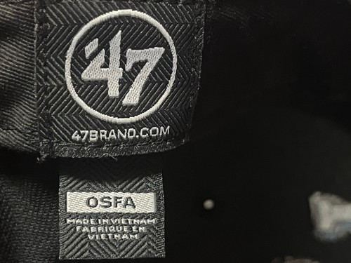 ‘47 Brand NFL Super Bowl LII 52 Minnesota- Adult Adjustable One Size Black NWT - Picture 7 of 11