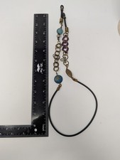 Vintage Boho Eyeglass Holder Necklace Beaded Chain Glasses Lanyard