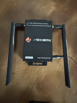 J-Tech Digital Wireless HDMI Extender IR Receiver No Transmitter