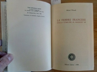 La Fieber Französisch Aus Common Al Mai '68 - Winock - 1988 - Lai (1