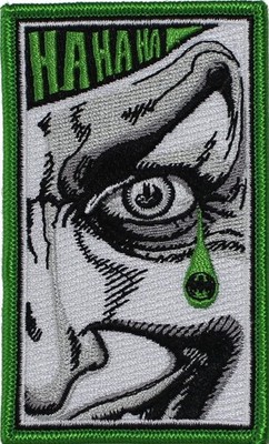 Patch - C&D Visionary - DC Comics - Batman Joker Tear 2.3''x4'' Iron-On Embroider