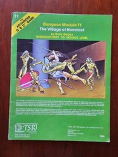 T1 THE VILLAGE OF HOMMLET DUNGEONS & DRAGONS AD&D TSR 9026