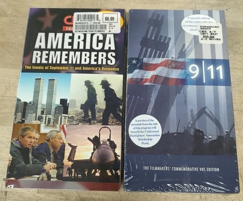Set Of 2 Unopened VHS Tapes Of 911