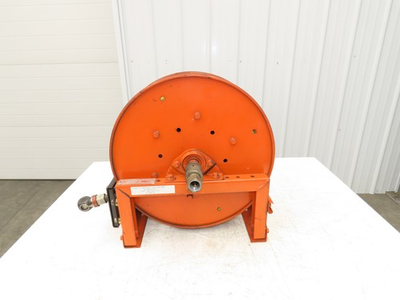 #ad #ad Hannay Reels 716 19 20 10.5J SR Retractable Industrial Air Hose Reel 1 2quot; X 38#x27; $175.92