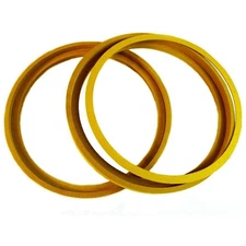 2x 10″ MDF Speaker Rings with Recess with Trim Bezels – 1/2″ Extension