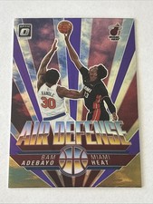 2021-22 Panini Donruss Optic Bam Adebayo Air Defense #4 Holo Prizm Miami Heat