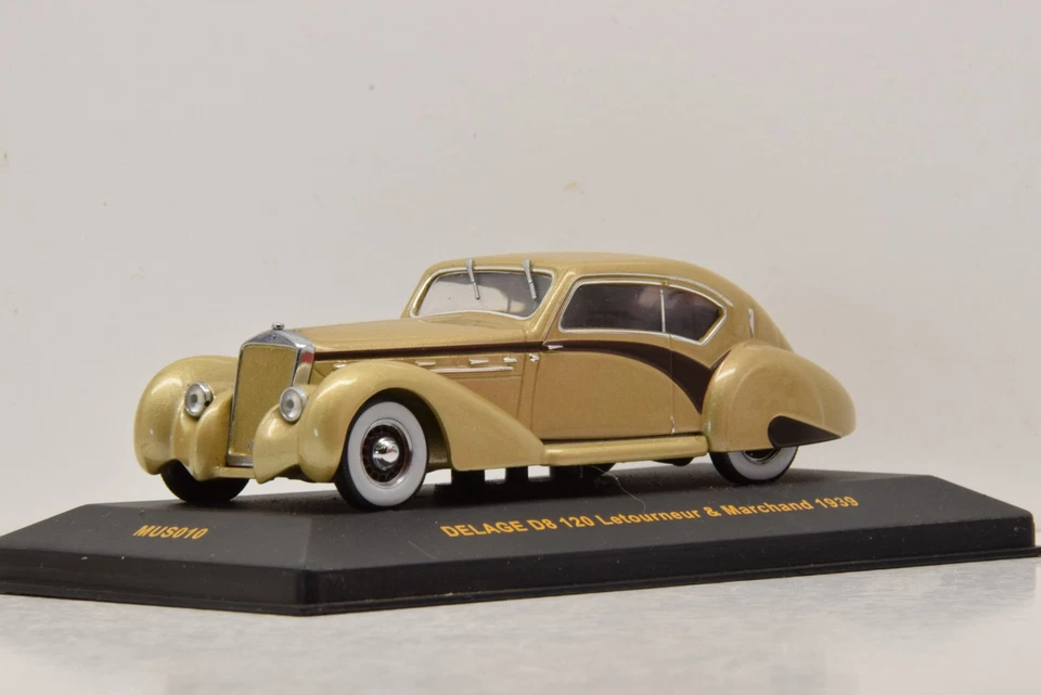 DELAGE D8 120 LETOURNEUR & MARCHAND 1939 IXO MUSEUM 1/43 NEUF EN BOITE - Photo 3/4