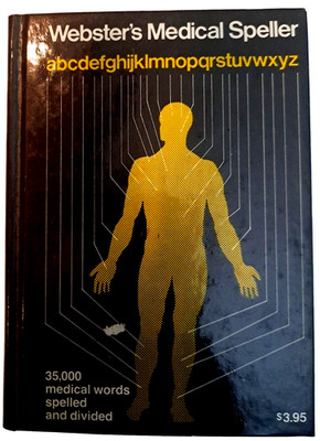 Webster's Medical Speller, 1975 Pocket Size Hardcover