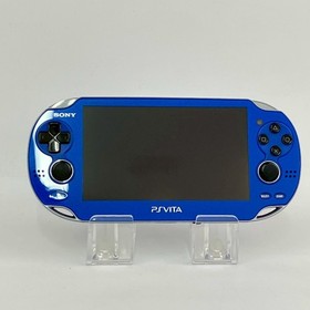 PS Vita PCH-1000 Sapphire Blue Console Only A Rank Sony PlayStation 1Day Ship909