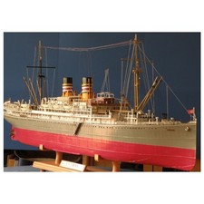 Bauplan Afrika-Dampfer Ubena Passagierschiff ...