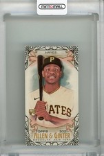 2021 Topps Allen Ginter Pittsburgh Pirates Ke Bryan Hayes Base Mini Black Border