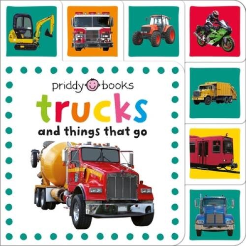 Mini tab books: Trucks  things that go - Board book - ACCEPTABLE
