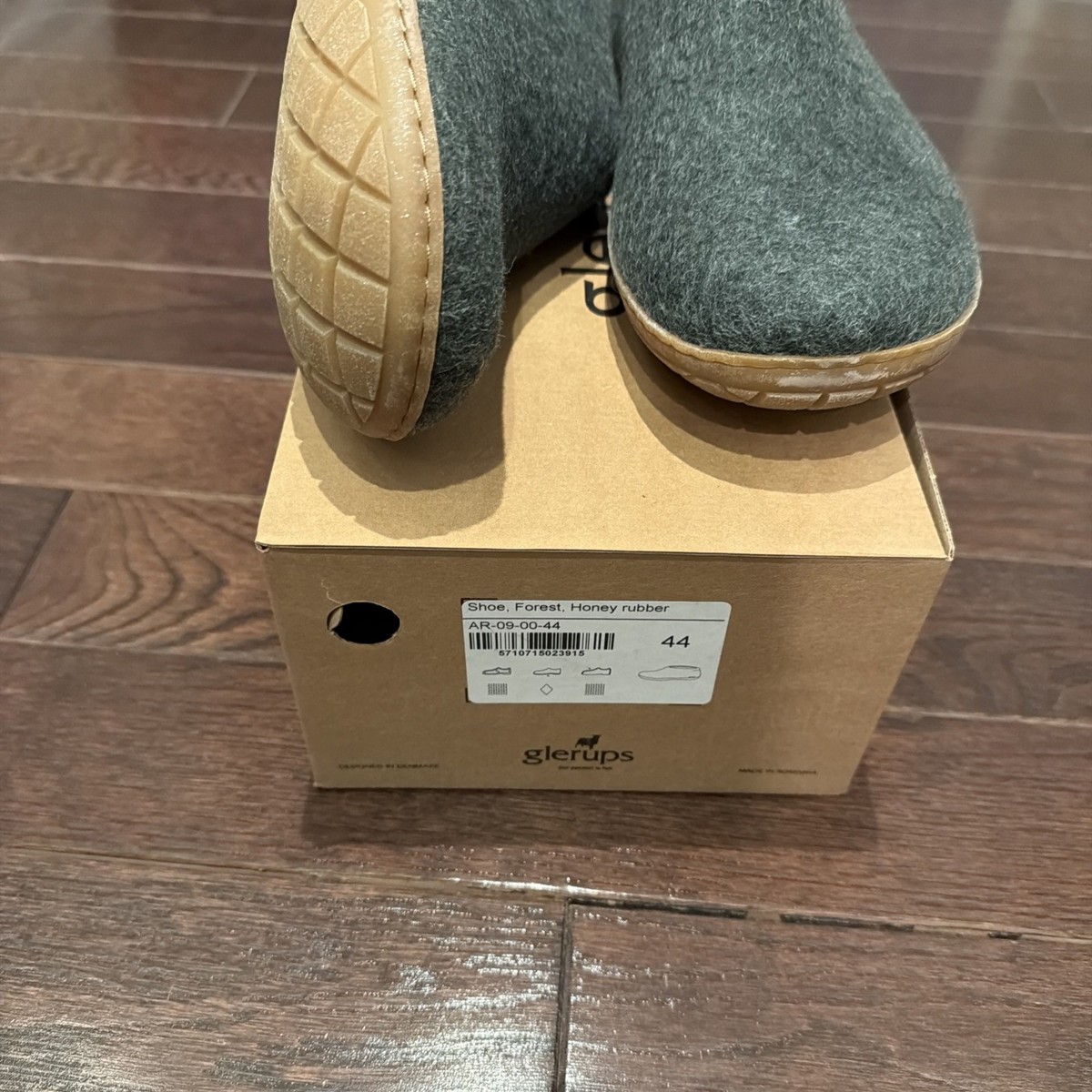 Glerups Mens Dark Forest Boot Honey Rubber Sole EU 44 US 11 Slip On Shoes Glerups The Slip-On - Honey Rubber Sole – United By Blue main image 3