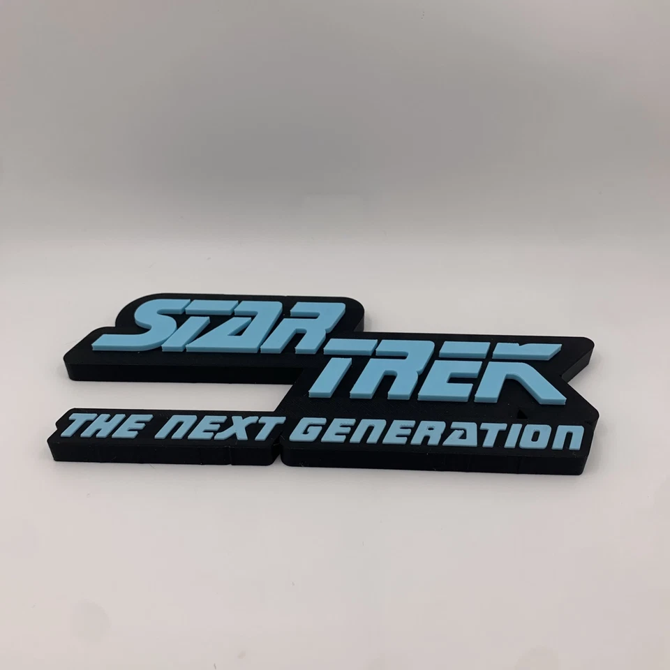 Letrero Star Trek Next Generation Foto 2 de 3