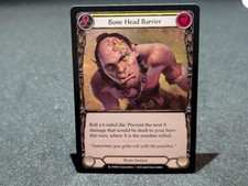 Bone Head Barrier (WTR010) Rainbow Foil Welcome To Rathe Unlimited Flesh & Blood