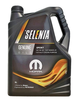 SELENIA SPORT 5W-40 Motoröl 5 Liter ACEA A3/B4 FIAT 9.55535-Z2